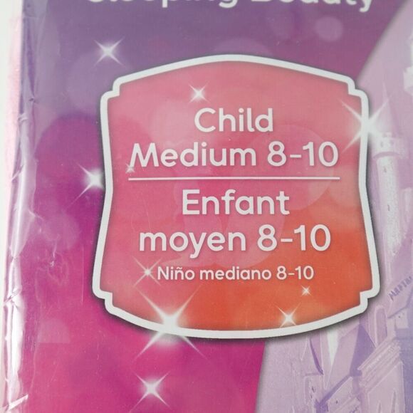 Disney Kids Sleeping Beauty Aurora Light-Up Costume Size Medium 8-10 - Picture 6 of 7